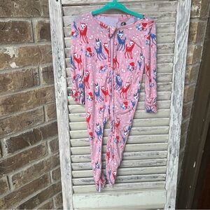 Dreamiere DREAM JAMMS Bamboo Sleeper  Size 6-12 Months Pink Deer.